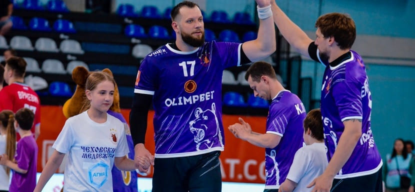Россия. "Развитие гандбола — наша основная цель". Букмекерская компания Olimpbet и "Чеховские медведи" продолжат сотрудничество