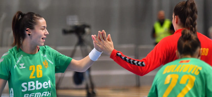 EHF Euro Cup. Шесть голов гандболистки ЦСКА Сары Ристовской не помогли сборной Северной Македонии в домашнем матче с черногорками