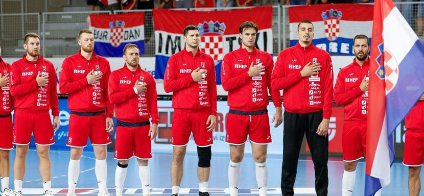 Мужская сборная Хорватии в товарищеском матче добилась уверенной победы над командой Египта