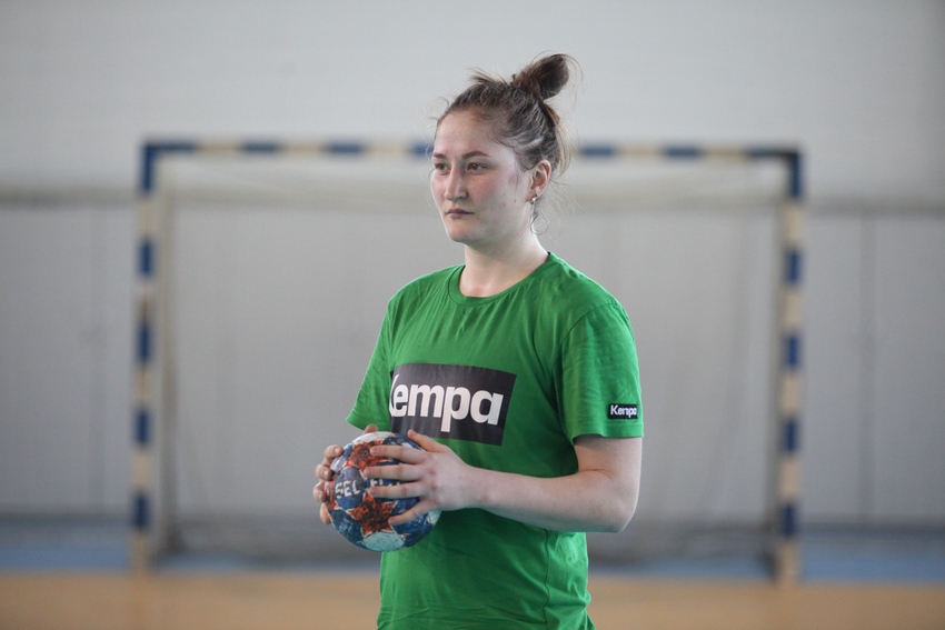 Левая крайняя сборной Беларуси Наталья Котина: "У нас будет запредельное желание победить"