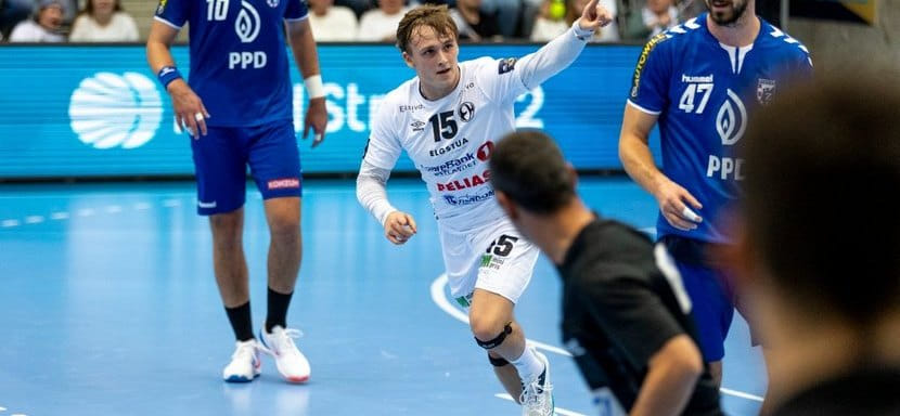 Лига чемпионов. Разыгрывающий норвежского "Эльверума" Тобиас Грендаль стал автором лучшего гола по итогам пятого тура (ВИДЕО)