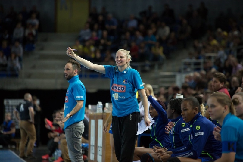 Екатерина Андрюшина: "В "Меце" отвечаю за видеонарезки — для полевых игроков, вратарей. Это мой основной фронт работ"