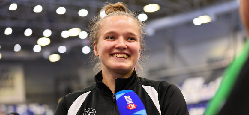 Алёна Амельченко: "Девочки из второй команды тоже хорошо стояли, мы не грубили. Никого ломать нам здесь не надо"