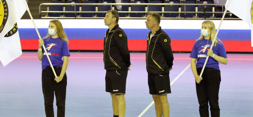 Лига чемпионов. Российские арбитры Николай Володьков и Евгений Зотин назначены на матч "Мешков Бреста" и "Вардара"