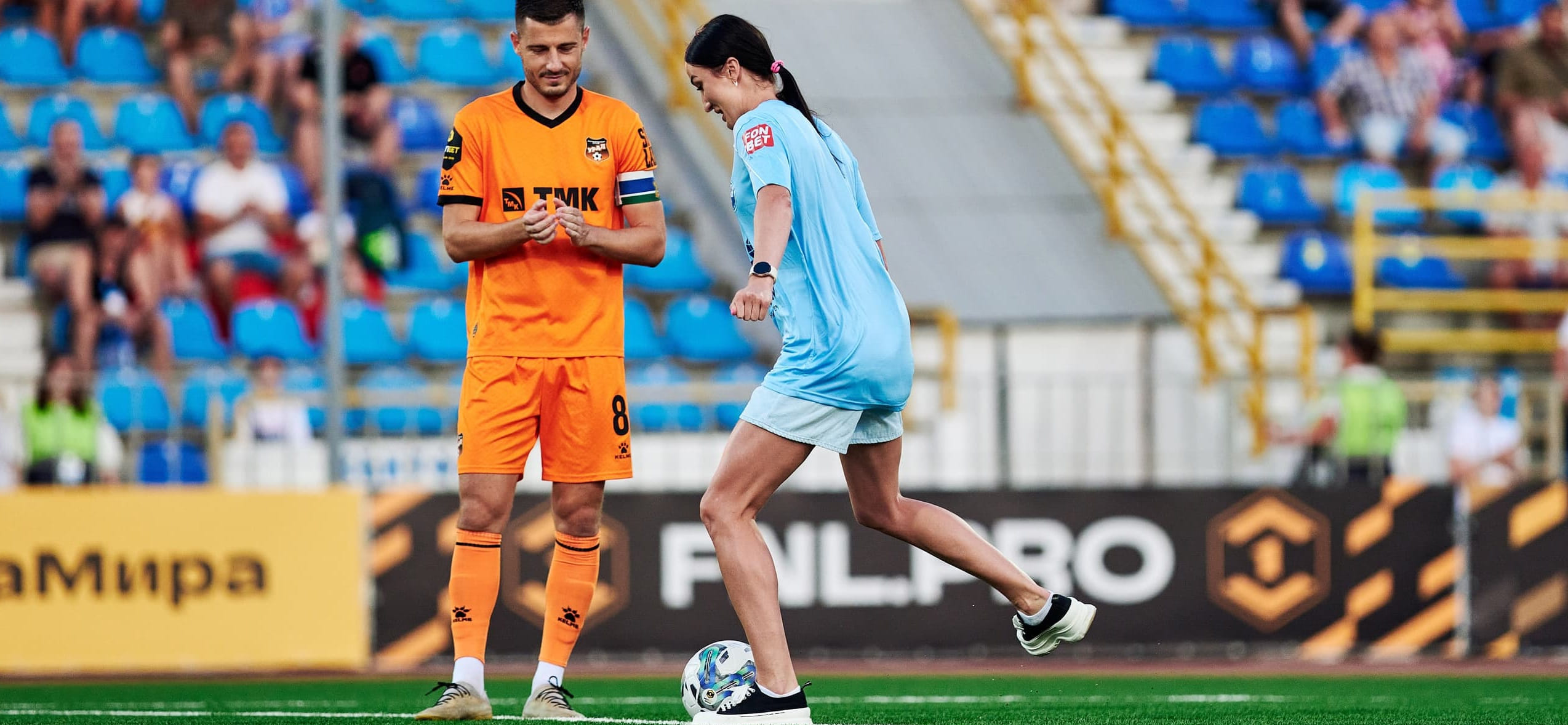 "Меня называют Наташа-офсайд". Наталья Никитина — про свою любовь к футболу и помощь "Черноморцу"