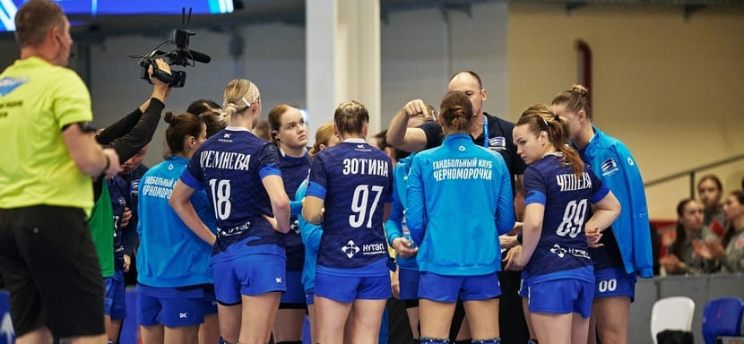 Гандболистки "Черноморочки" побывали на экскурсии в "ДелоПортс" (ВИДЕО)