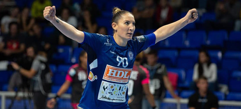 Лига чемпионов. Полусредняя "Будучности" Милена Раичевич продолжает лидировать в гонке бомбардиров. Дарья Дмитриева — в топ-10