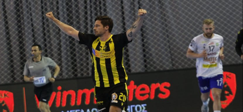 Мужской Кубок ЕГФ. АЕК обыграл "Истад" в первом финальном матче