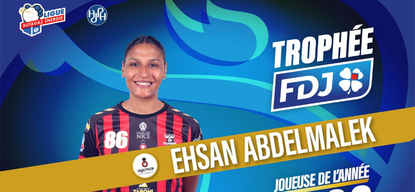 Франция. Египетская разыгрывающая "Ниццы" Эхсан Абдельмалек признана болельщиками лучшим игроком женского чемпионата