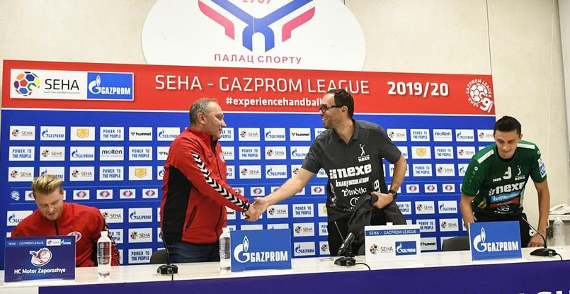 СЕХА-Газпром-лига. Комментарии главных тренеров и игроков после матча запорожского "Мотора" и хорватского "Нексе"