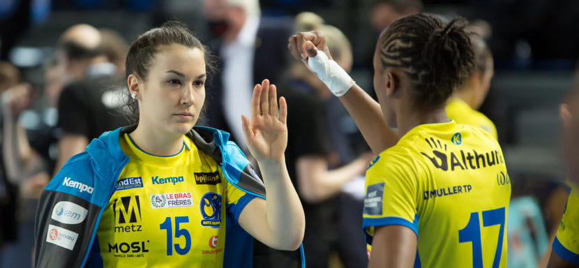 Франция. Словенская разыгрывающая "Меца" Тяша Станко задержалась в Исландии из-за теста на ковид и рискует пропустить полуфинал Кубка Франции