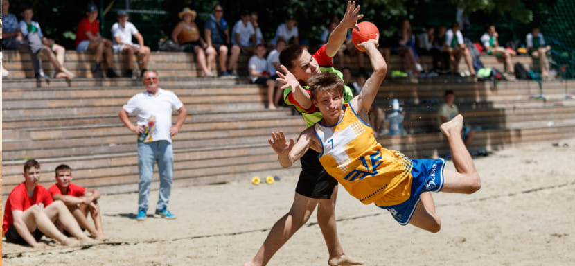 Пляжный гандбол. Сборная Щербиновского района стала победителем первенства России (U-17) среди парней