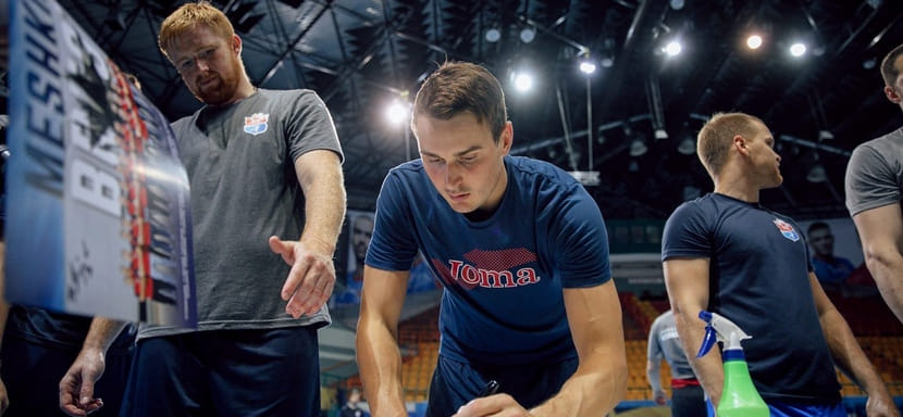 Лига чемпионов. "Мешков Брест" накануне домашнего матча с "Килем" провел открытую тренировку для болельщиков (ФОТО)