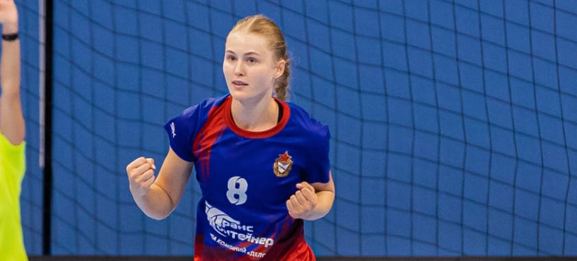 Olimpbet Суперлига. Левая полусредняя столичного ЦСКА Елена Михайличенко — лучшая гандболистка чемпионата России-2023/24 по версии БЦ!
