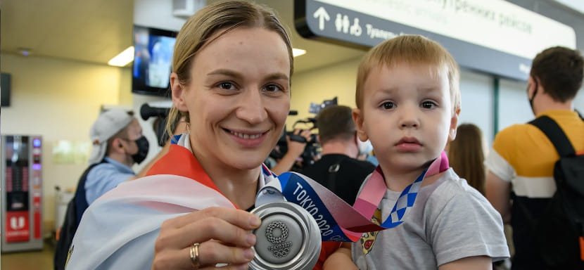Суперлига Олимпбет. Ольга Фомина получила наивысшую награду Думы городского округа Тольятти
