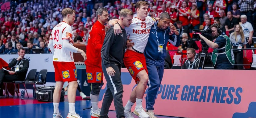 Для линейного сборной Дании и "Фленсбурга" Лукаса Йоргенсена сезон завершён досрочно — у него разрыв "крестов"