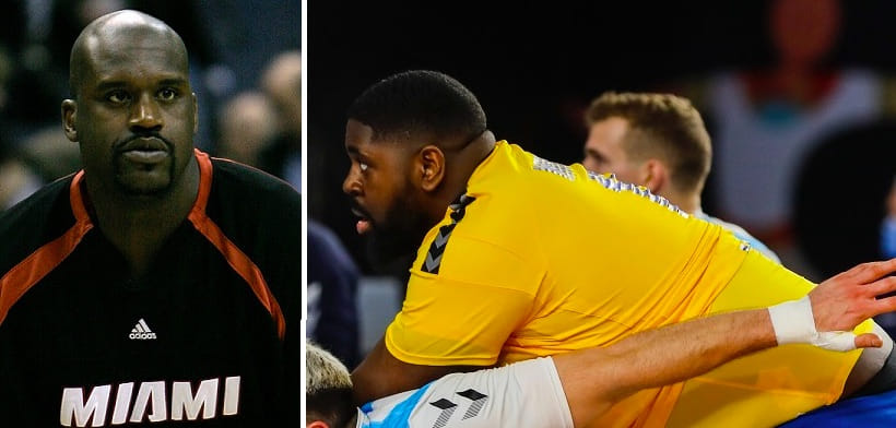 ЧМ-2021. Шакил О'Нил написал 130-килограммовой звезде из ДР Конго Готье Мвумби: "Тебя называют гандбольным Шаком — что происходит?"