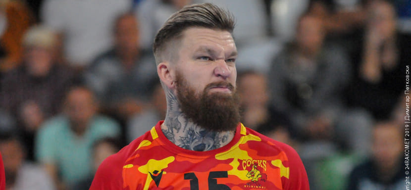 Левый крайний сборной Финляндии Теему Тамминен: "Если бы не гандбол, то я мог быть алкоголиком, бродящим по улицам"