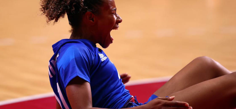 Олимпиада. Эстель Нзе-Минко после поражения в матче с испанками: "Мне противно. С такой игрой невозможно побеждать"