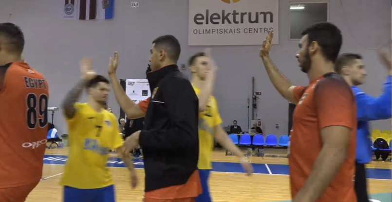 Кубок Рижской думы. Сборная Украины минимально уступила египтянам в стартовом матче турнира