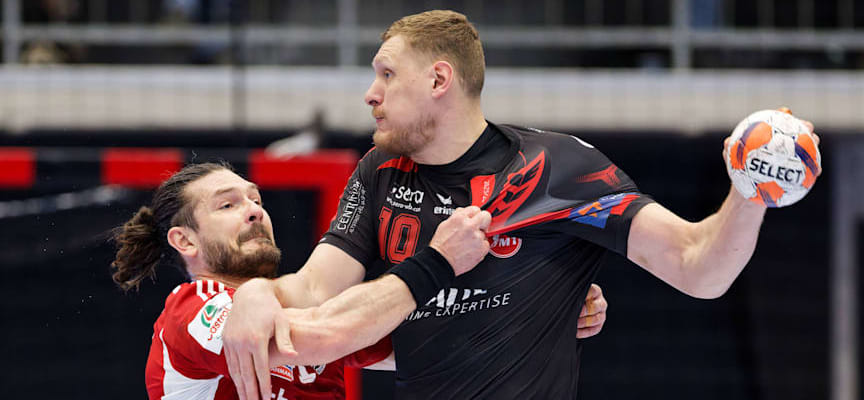 Девять голов Тина Лучина помогли "Нексе" обыграть "Киль" в первом матче 1/4 финала мужской Европейской лиги