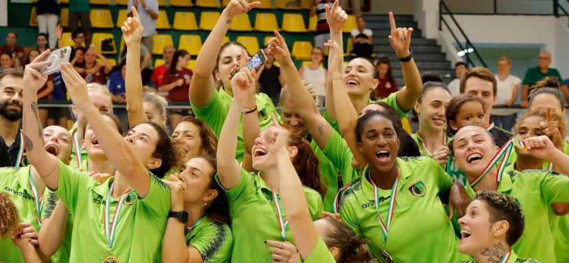 Итальянский "Эриче" Марии Троян сокрушил люксембургский "Керьенг" в стартовом матче 1/16 женского Кубка ЕГФ