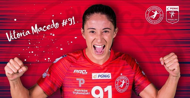 Полусредняя сборной Бразилии Витория Маседо продлила контракт с польской "Пиотрковией"