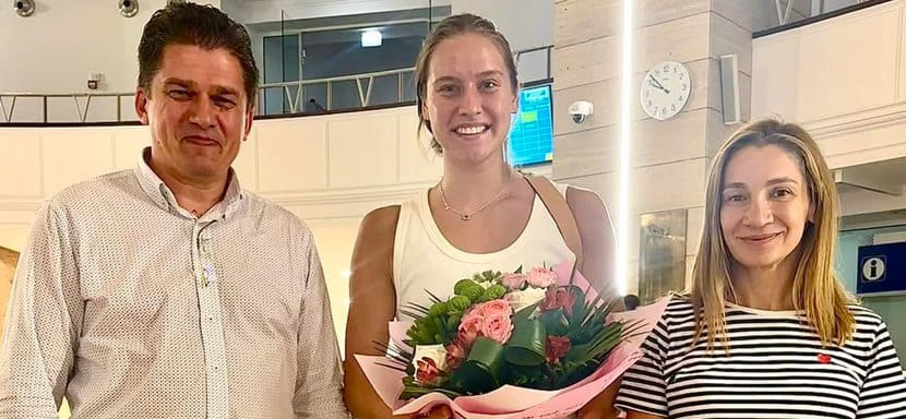 Новичок "Бухареста" россиянка Валерия Маслова прибыла в столицу Румынии