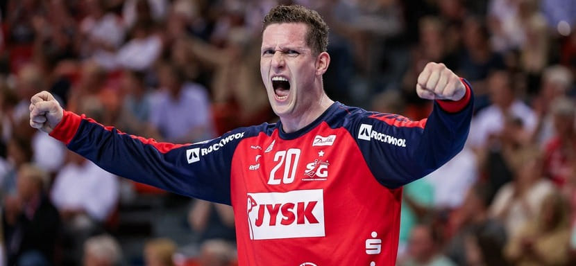 Европейская лига. Датский вратарь "Фленсбурга" Кевин Мёллер — автор лучшего сейва в завершившемся розыгрыше (ВИДЕО)