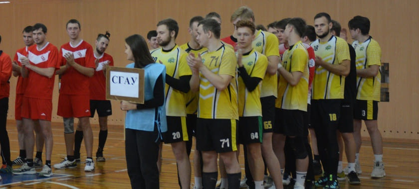 Россия. В Саратове стартовали соревнования Студенческой гандбольной лиги