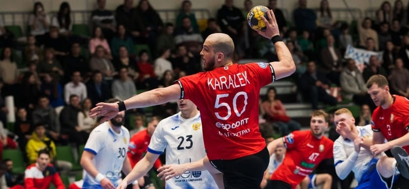 Olimpbet Суперсерия. Артём Королёк: "Такие игры украшают и дарят яркие эмоции всем любителям гандбола"