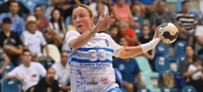 Румыния. Экс-ростовчанка Катарина Крпеж-Шлезак в дебютном матче за "Крайову" забросила больше половины командных мячей