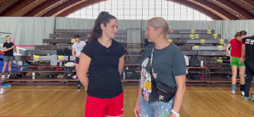 Olimpbet Суперлига. Линейная Ксения Обуховская стала первой героиней рубрики подмосковного клуба: "Новая "Звезда" (ВИДЕО)