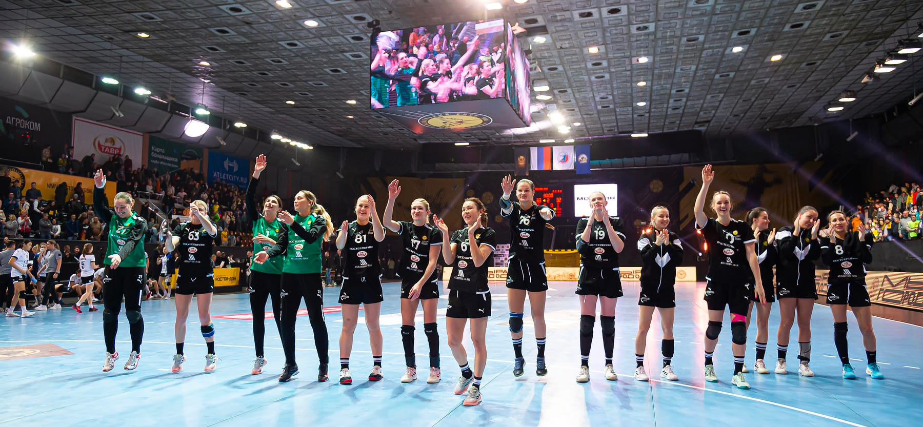 Olimpbet Суперлига. "Ростов-Дон" в прощальном матче во Дворце спорта разгромил "Ставрополье". Победы также у "Университета" и "Динамо-Синары"