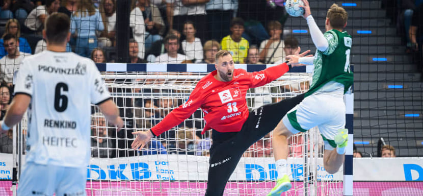 "Берлин" в серии пенальти одолел "Киль" и во второй раз подряд завоевал мужской Суперкубок Германии