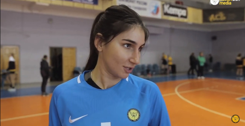 Женская Суперлига. Галина Мехдиева: "В игре с "Университетом" было немного тяжело, проводили третью игру за четыре дня" (ВИДЕО)