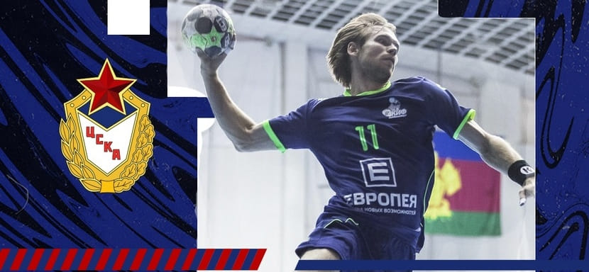 Суперлига. Сергей Николаенков: "Хотелось бы закрепиться в составе ЦСКА, помочь команде выиграть титулы"