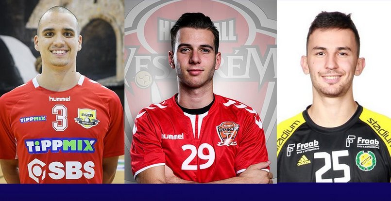 Венгрия. "Татабанья" заключила контракты с Бенце Хорняком, Балажем Мольнаром и Стефаном Сунайко