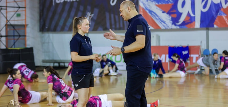 Olimpbet Суперлига. Арина Кругличенко: "Есть заблуждение, что в соревновательный период силовые показатели не могут развиться"