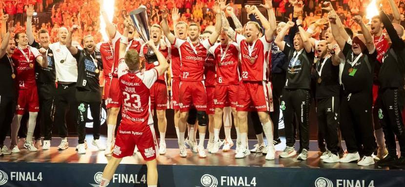 "Ольборг" в четвёртый раз стал обладателем мужского Кубка Дании, уверенно обыграв в финале "Рингстед"