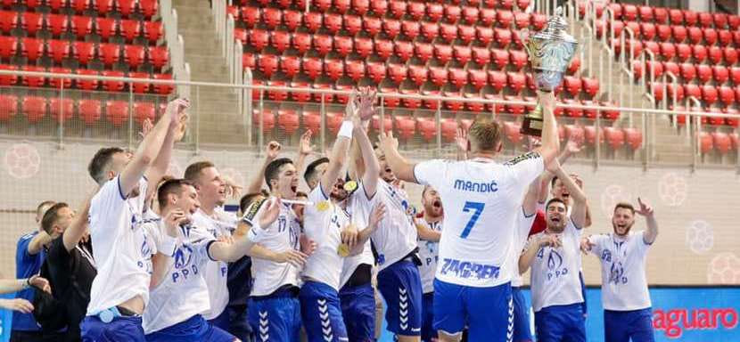Балканы. "Загреб", обыграв в финале "Нексе", в двадцать седьмой раз стал обладателем Кубка Хорватии