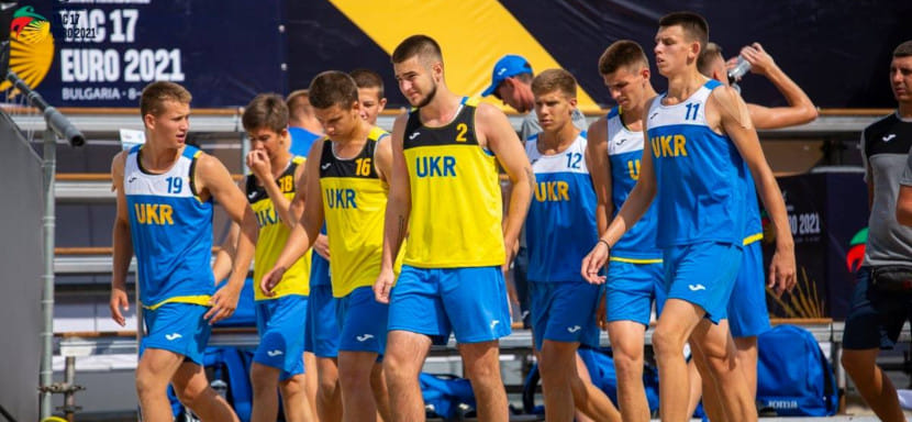 Пляжный гандбол. Юношеская сборная Украины (U-17) в двух сетах обыграла команду Хорватии и завоевала бронзу чемпионата Европы