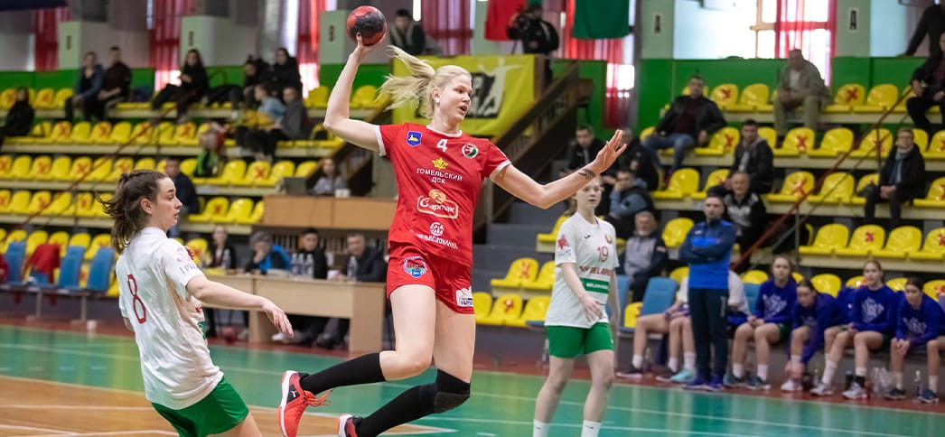 Беларусь. Гандболистки "Гомеля" дома одержали разгромную победу над РГУОРом-сборной-2004