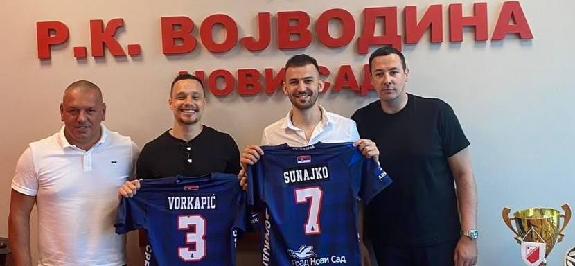Балканы. Официально. Крайние Стефан Сунайко и Вукашин Воркапич стали игроками сербской "Войводины"