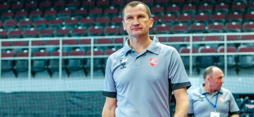 Гинтарас Савукинас: "Сейчас мы хотим познакомить с нашей игровой системой как можно больше кандидатов в сборную Литвы"