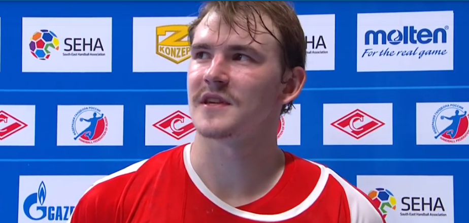 СЕХА-лига. Илья Рябов: "Сначала мы ошибались, а соперникам везло. Затем стали играть более сконцентрировано, и все пошло как надо"