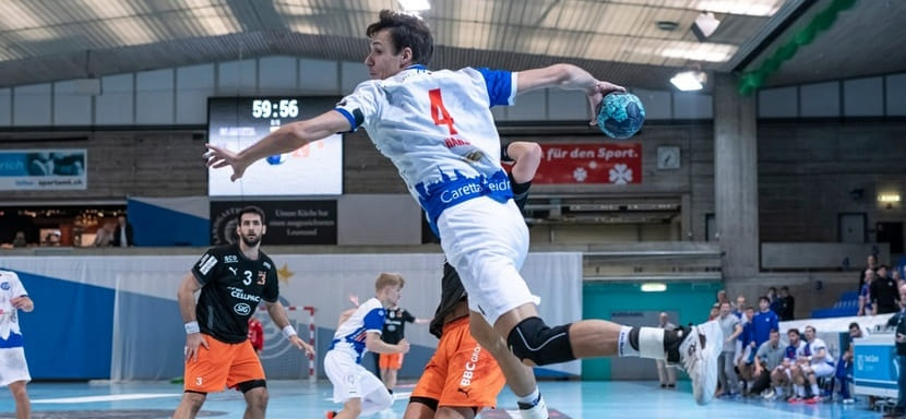 Беларусь. Официально. Разыгрывающий Глеб Гарбуз стал игроком команды "Мешков Брест". Контракт с гандболистом заключен по схеме "1+1"