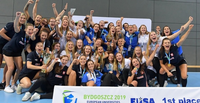 В Польше завершился чемпионат Европы по гандболу среди университетов