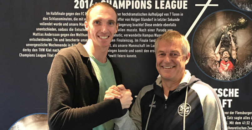 Девять лет девятый номер — Хольгер Гландорф продлил контракт с немецким "Фленсбургом"