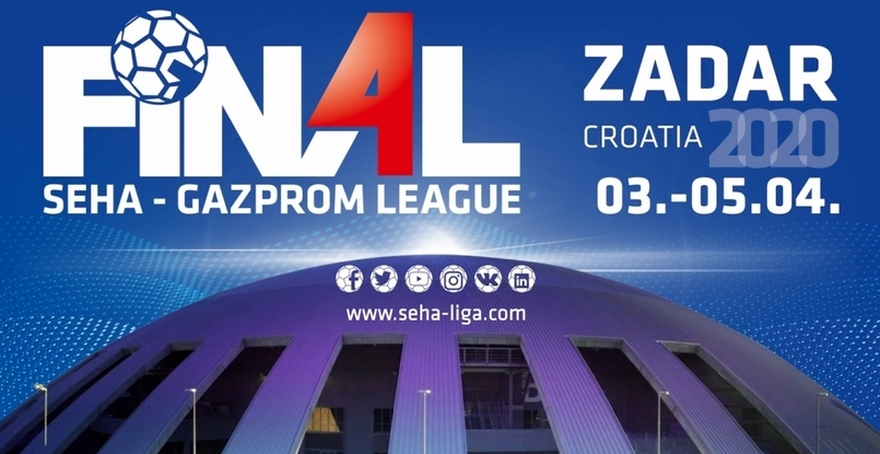 СЕХА-Газпром-лига. "Финал четырех" девятого сезона турнира примет хорватский Задар. Матчи решающей стадии пройдут 3-5 апреля